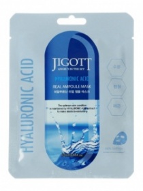 280207 "Jigott" Hyaluronic Acid Real Ampoule Mask ��������� �������� ����� � ������. �������� 27��